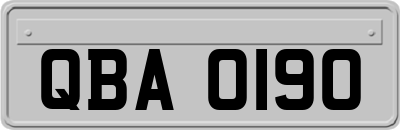 QBA0190
