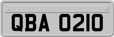 QBA0210