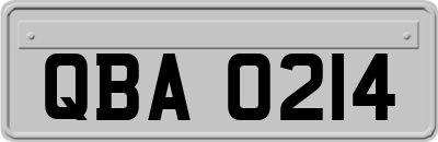 QBA0214