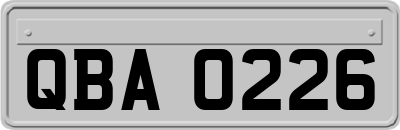 QBA0226
