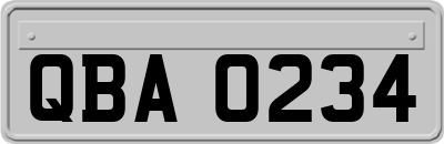 QBA0234