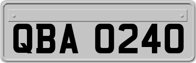 QBA0240
