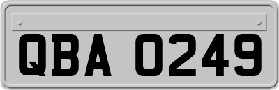 QBA0249