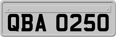 QBA0250