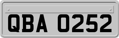 QBA0252