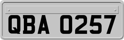 QBA0257