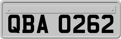 QBA0262