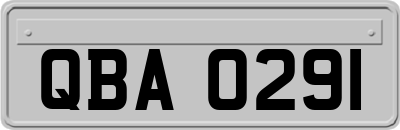 QBA0291