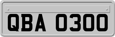 QBA0300