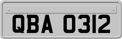 QBA0312