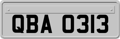 QBA0313