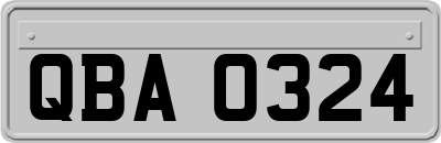 QBA0324
