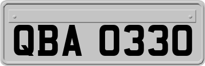 QBA0330