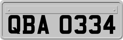 QBA0334
