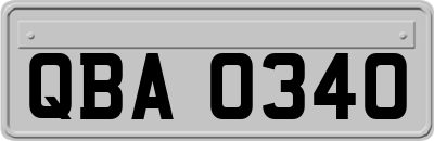 QBA0340