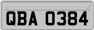 QBA0384