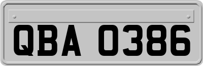 QBA0386