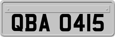QBA0415