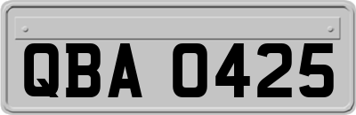 QBA0425