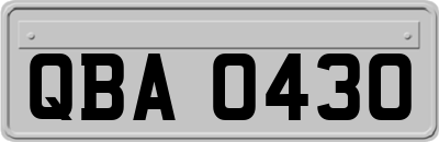 QBA0430
