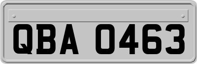 QBA0463