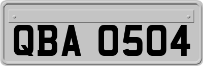 QBA0504