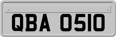 QBA0510
