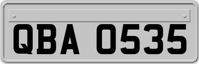 QBA0535