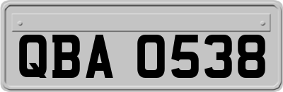 QBA0538