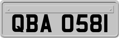 QBA0581