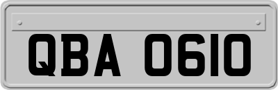 QBA0610