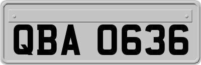 QBA0636