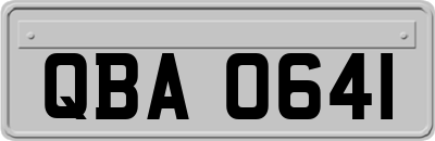 QBA0641