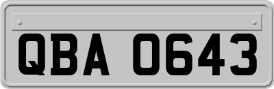 QBA0643