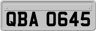 QBA0645
