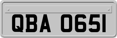 QBA0651