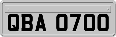 QBA0700