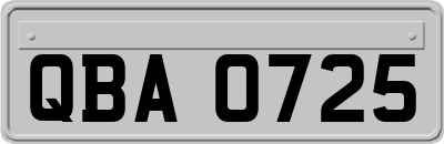 QBA0725