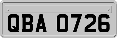 QBA0726