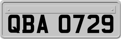 QBA0729