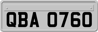 QBA0760
