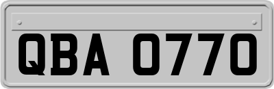 QBA0770