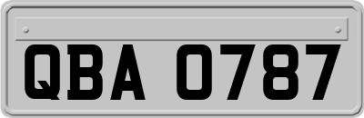 QBA0787