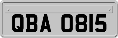 QBA0815