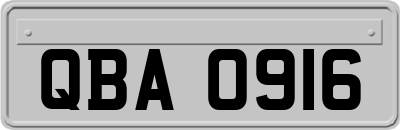 QBA0916