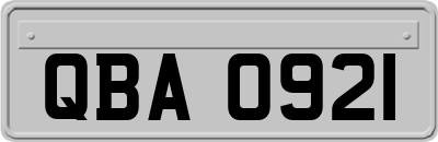 QBA0921