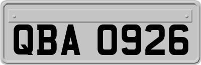 QBA0926