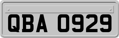 QBA0929