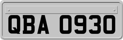 QBA0930