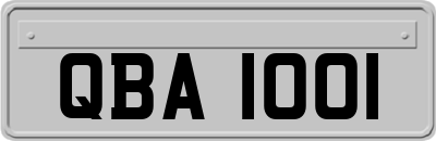 QBA1001